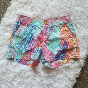 Lilly Pulitzer The Callahan Shorts Multi Color Women’s Size 2